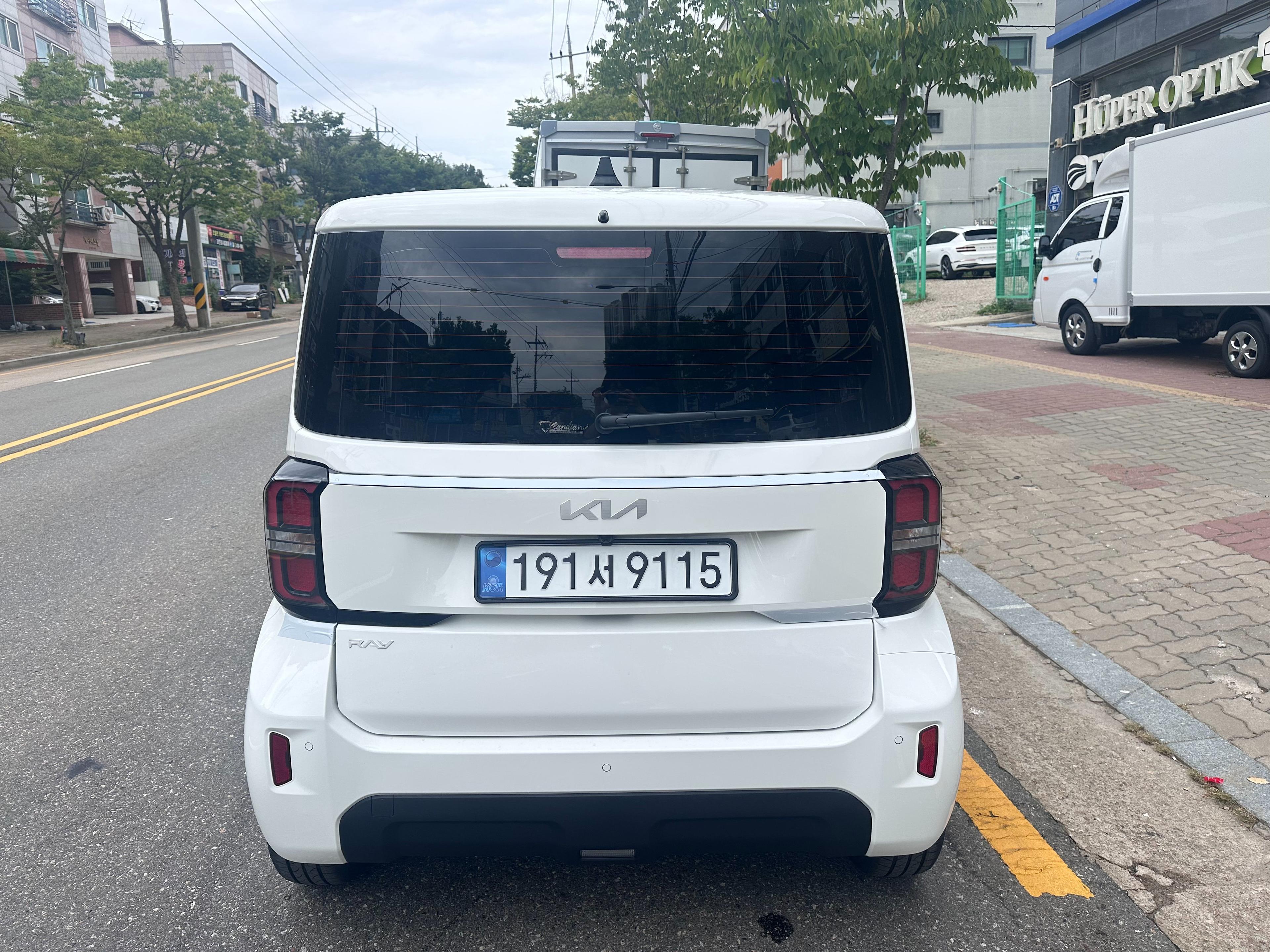 기아 레이 출고후기 후면 사진