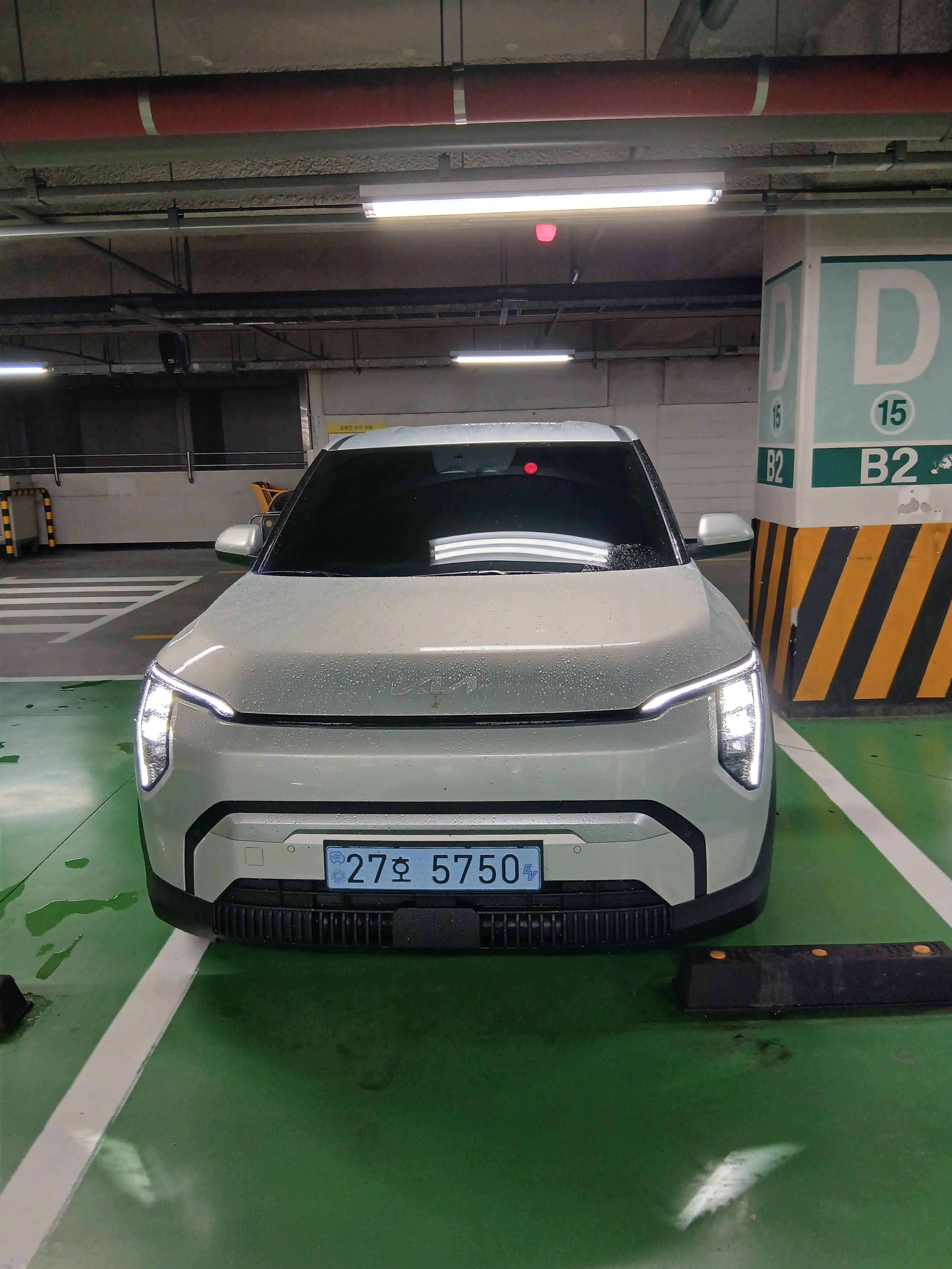 기아 EV3 출고후기 전면 사진