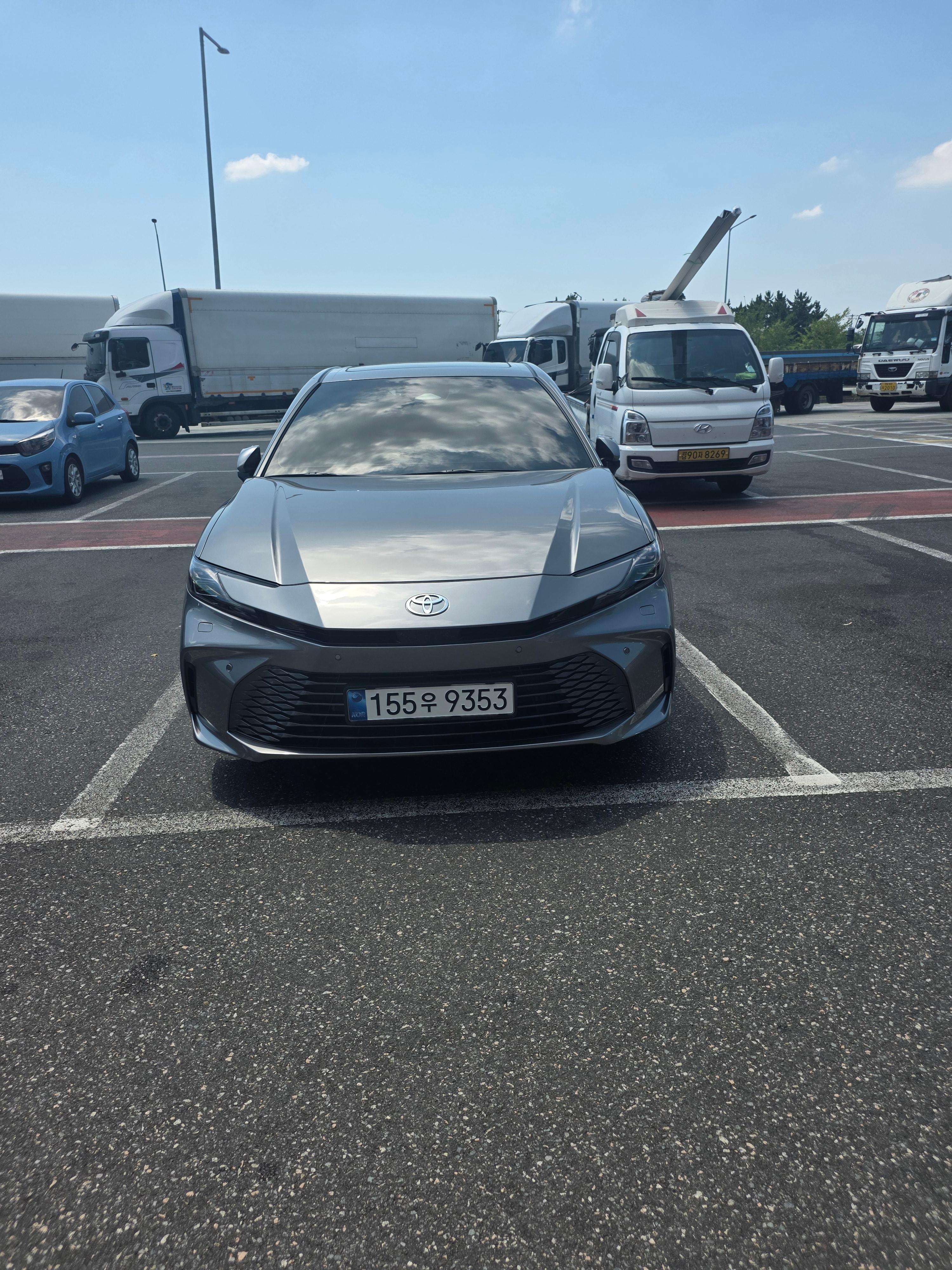 토요타 Camry 출고후기 전면 사진