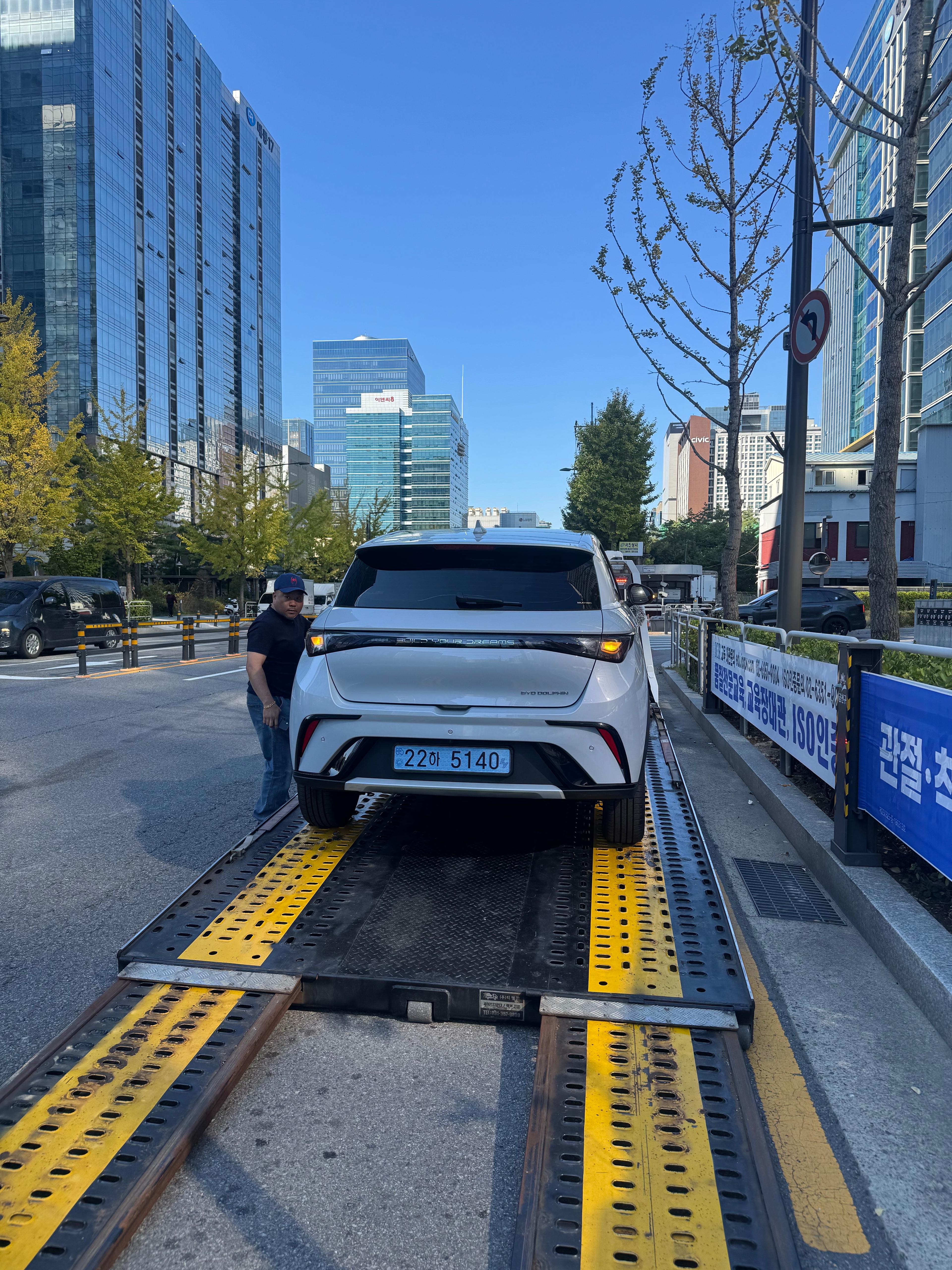 BYD 돌핀 출고후기 후면 사진