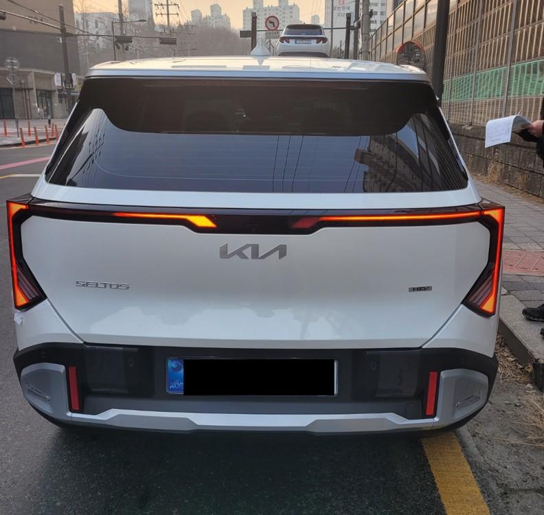 기아 디 올 뉴 셀토스 출고후기 후면 사진
